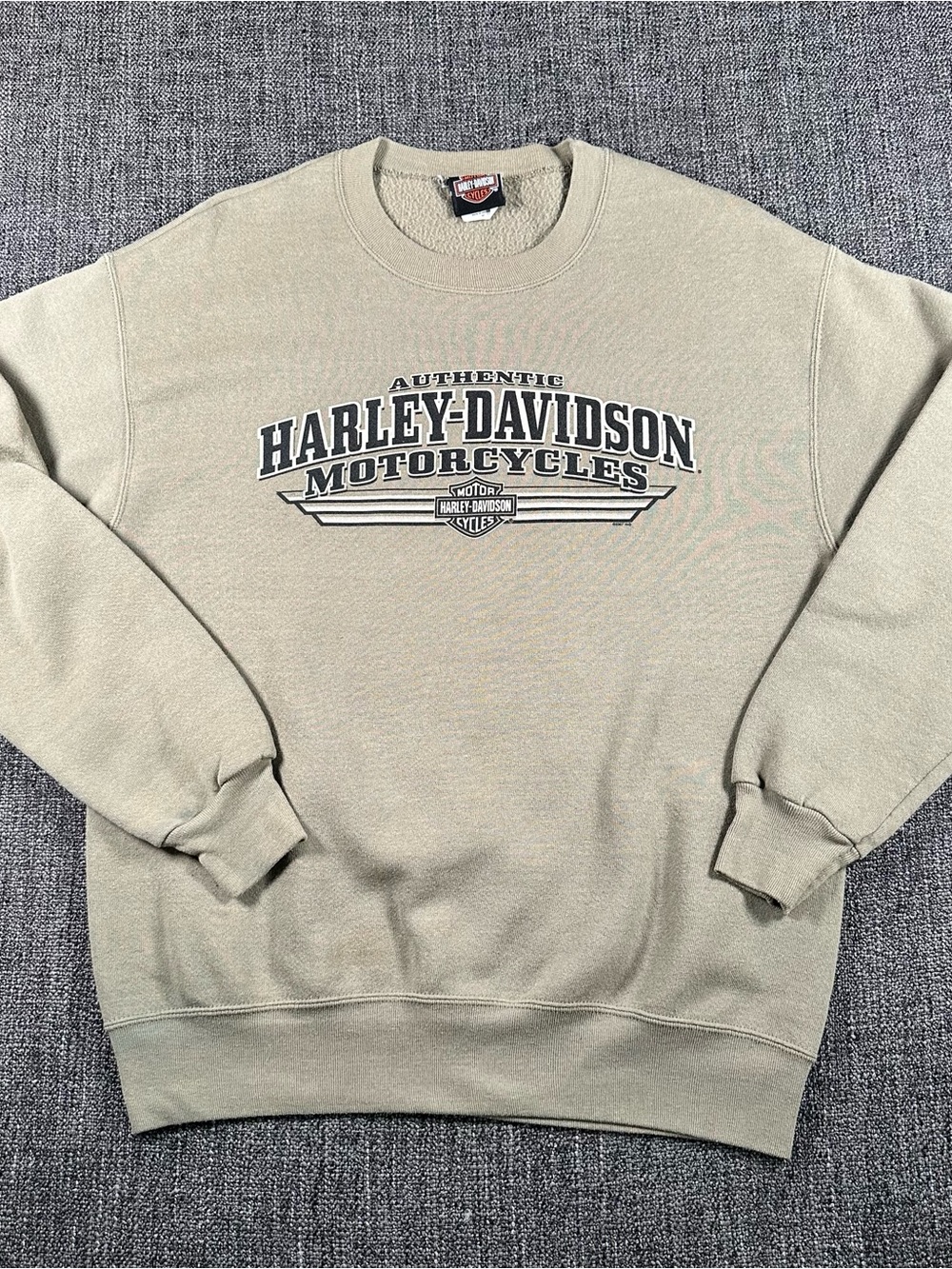 Harley Davidson, crewneck sweatshirt, vintage, 2007, authentic!